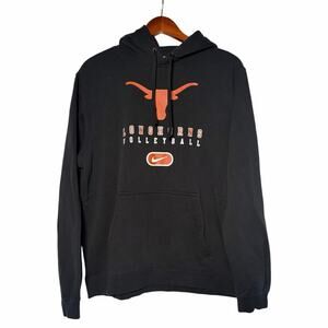 Texas Longhorns Volleyball Nike Hoodie L Black Activewear Sweatshirt University
